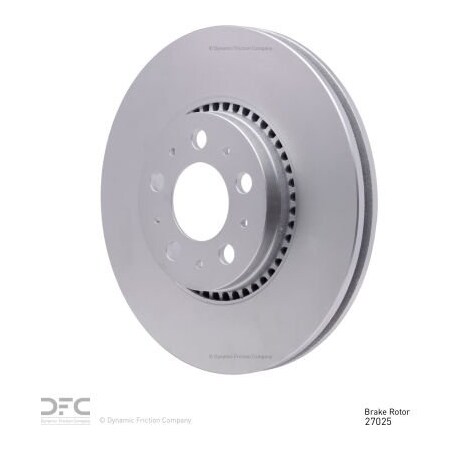 Dynamic Friction Co Disc Brake Rotor - 600-27025 600-27025